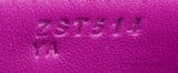 Constance III Mini Rose Pourpre Crocodile