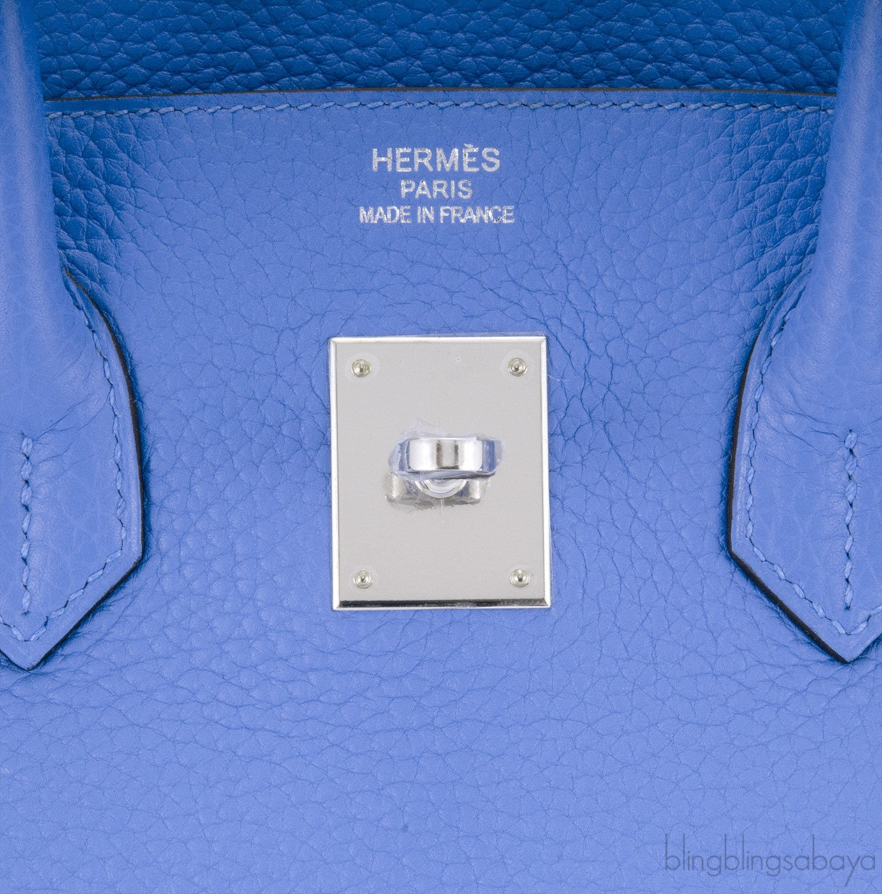 Birkin 35 Blue Paradise Taurillon Clem.
