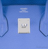 Birkin 35 Blue Paradise Taurillon Clem.