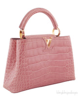 Capucine Vieux Rose Crocodile BB