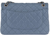 Gray Python Jumbo Double Flap Bag GHW