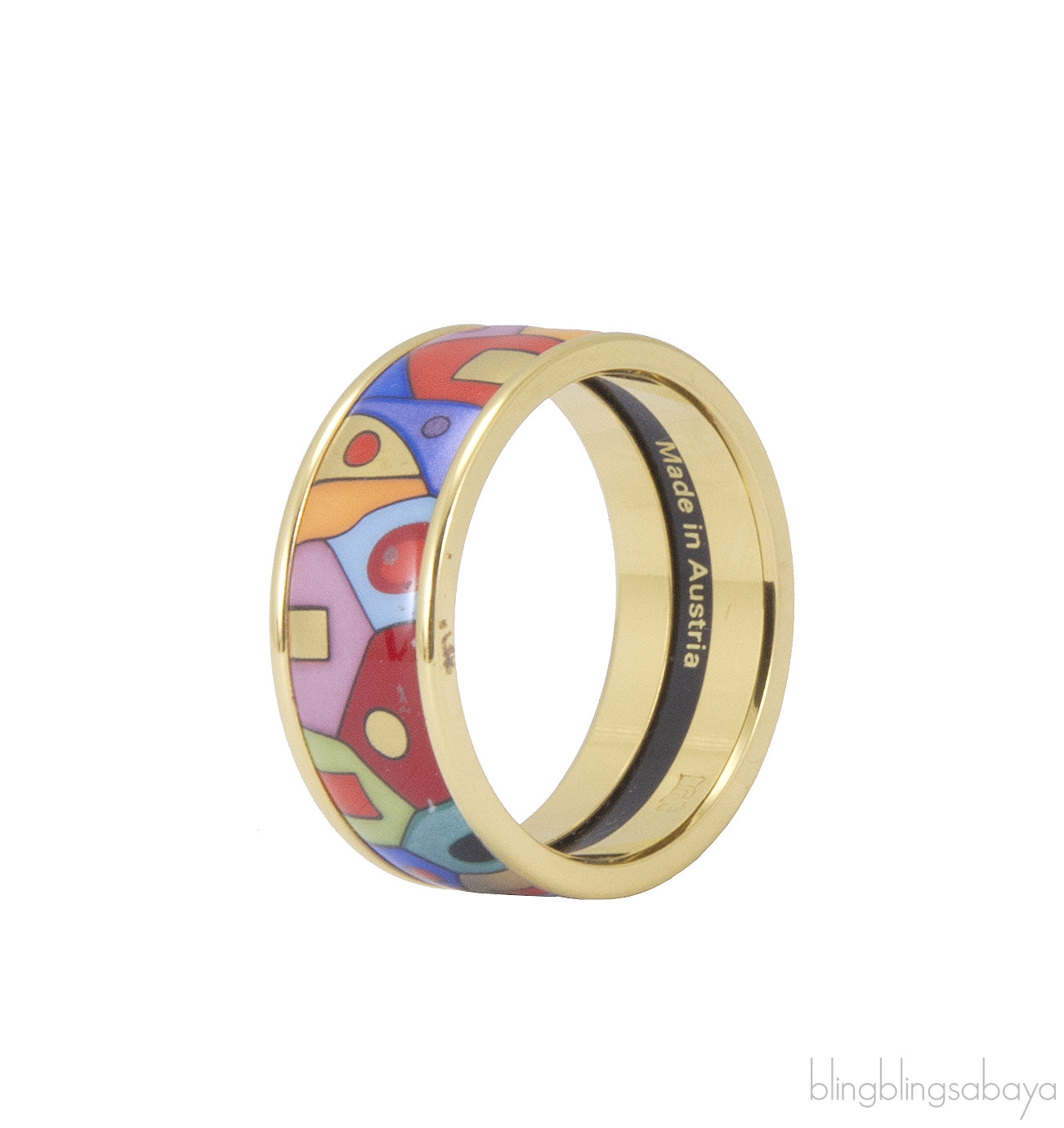 Hundertwasser Multicolor Ring