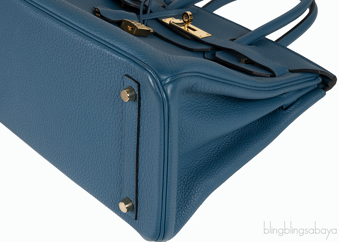 Birkin 30 Blue Cobalt Togo GHW