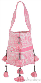 Pink Dior D-Bucket Bag