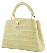 Capucine Crocodile Vert  d\'eau BB