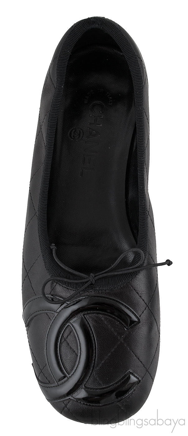 CC Cambon Quilted Ballet Flat