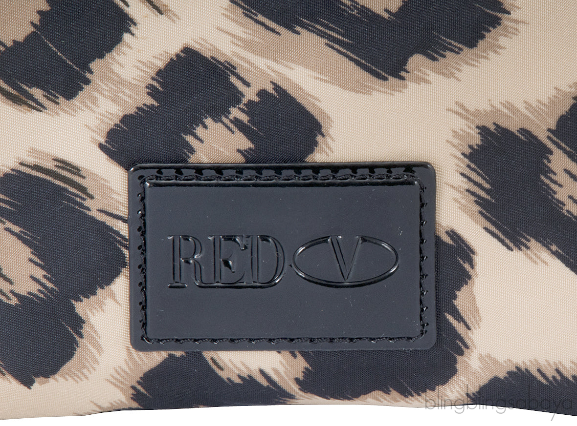 Leopard Print Bow Shoulder Bag*