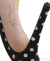 Polka Dot Swarovski Sandals