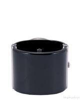 Black Soup Can Cuff Bracelet