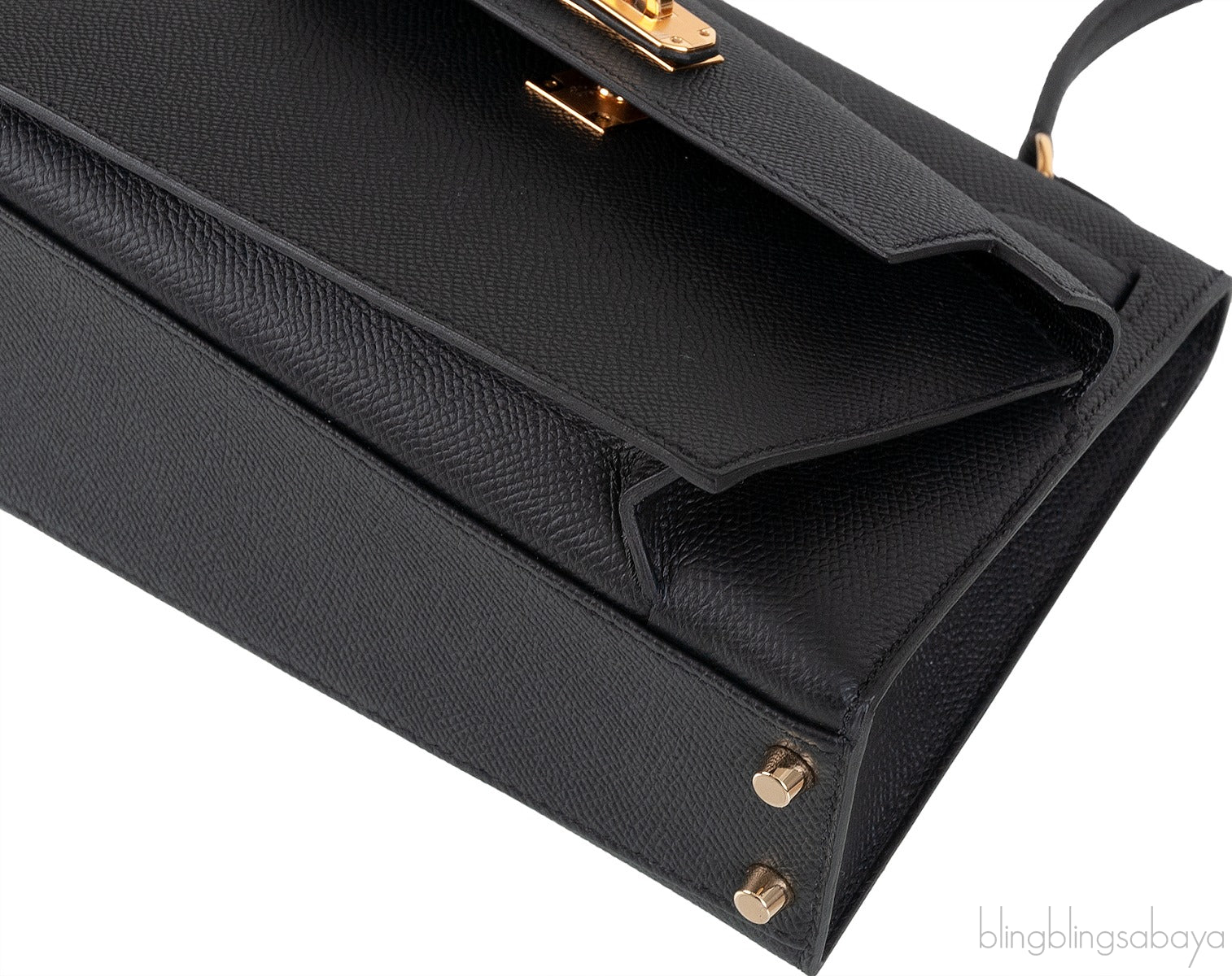 Kelly 20 Desorder Black Epsom Sellier GHW