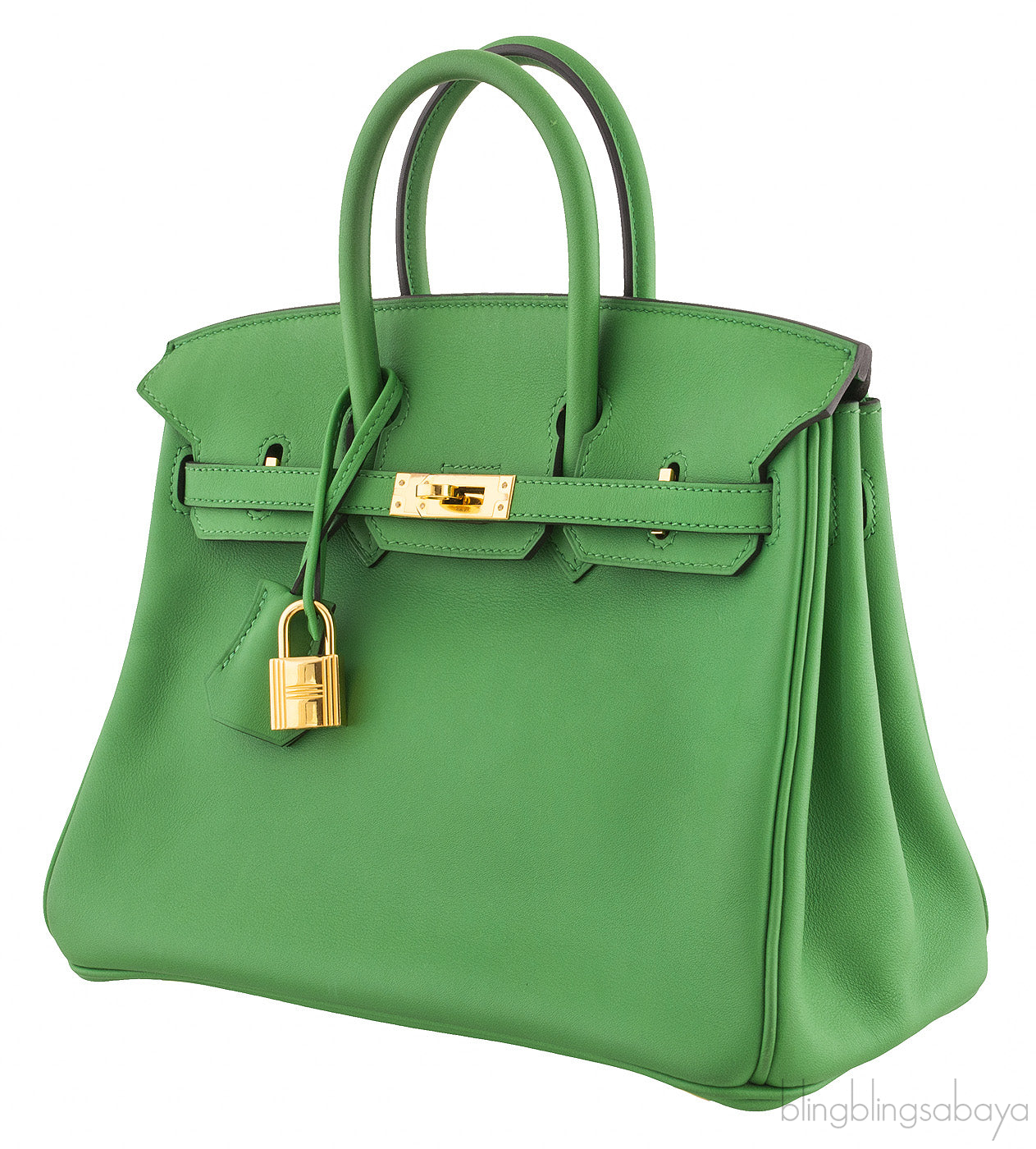 Birkin 25 Bambou Swift GHW