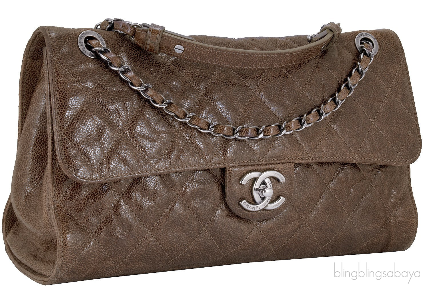 Distressed Flap Shoulder Bag*