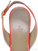 Night 70 Red Orange Slingback
