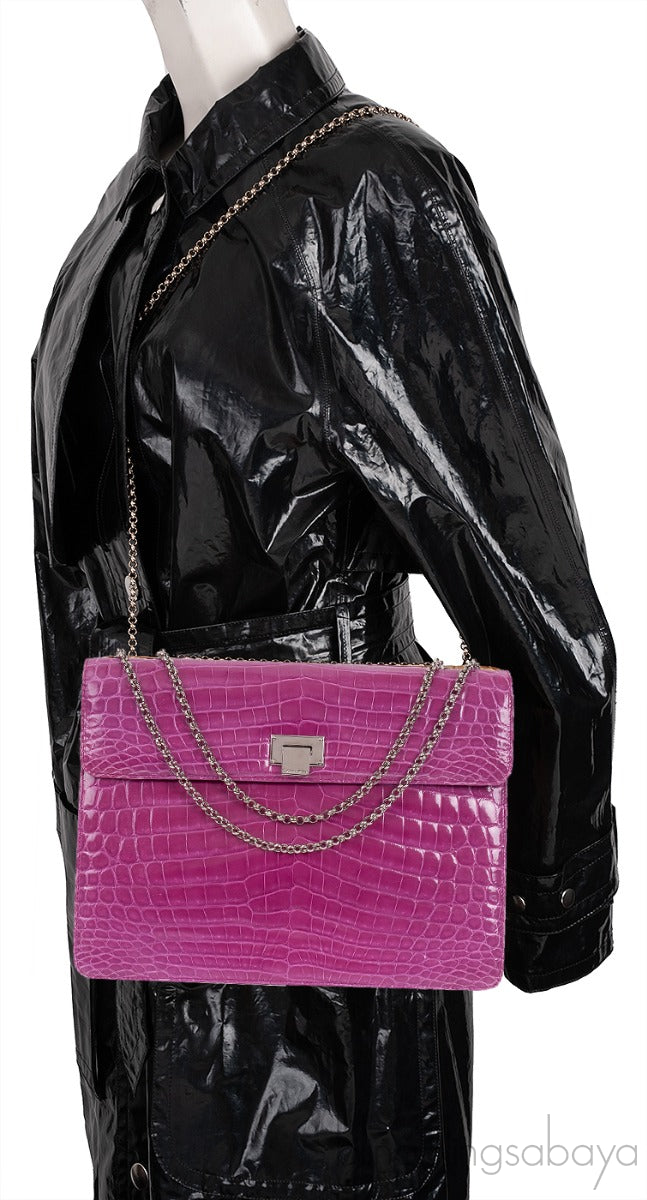 Cornelia Purple Crocodile Lunch Box