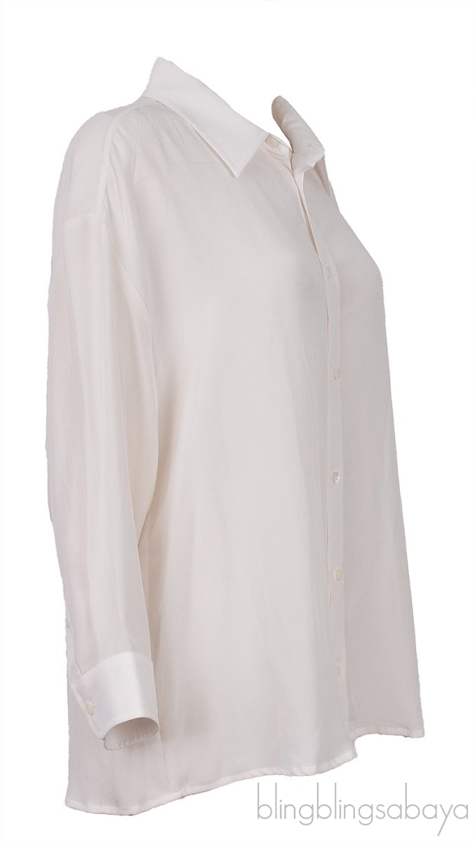 Off- White Logo Back Print Shirt