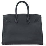 Birkin 35 Graphite GHW