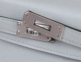 Kelly 20 Mini Sellier Blue Glacier Epsom PHW