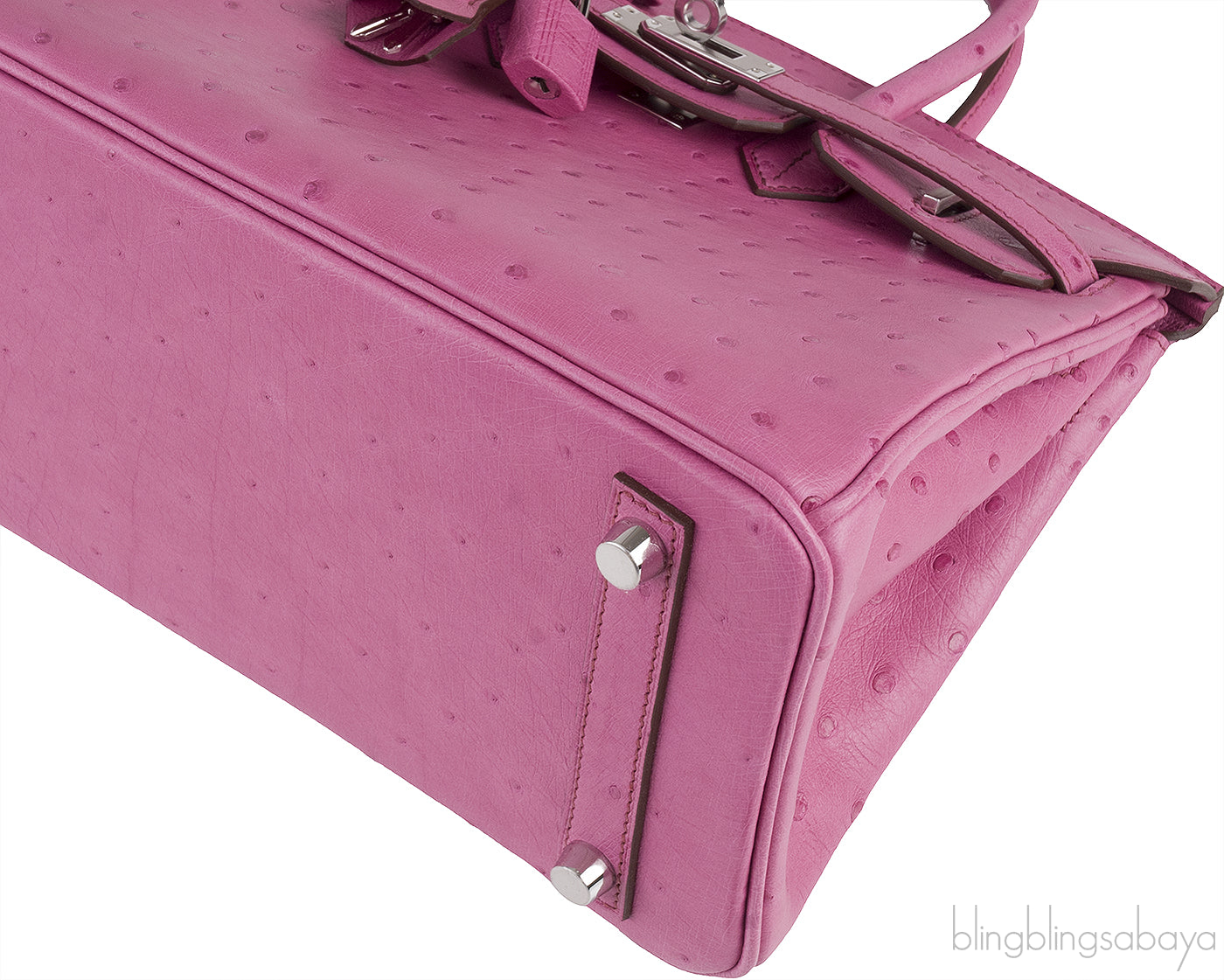 Birkin 25 Fuchsia Ostrich PHW