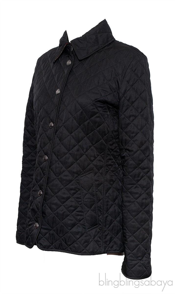Black Quilted Jacket