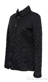 Black Quilted Jacket