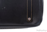 Hermès Birkin 35 Ghillies Noir Veau Evercolor Denim Fonce