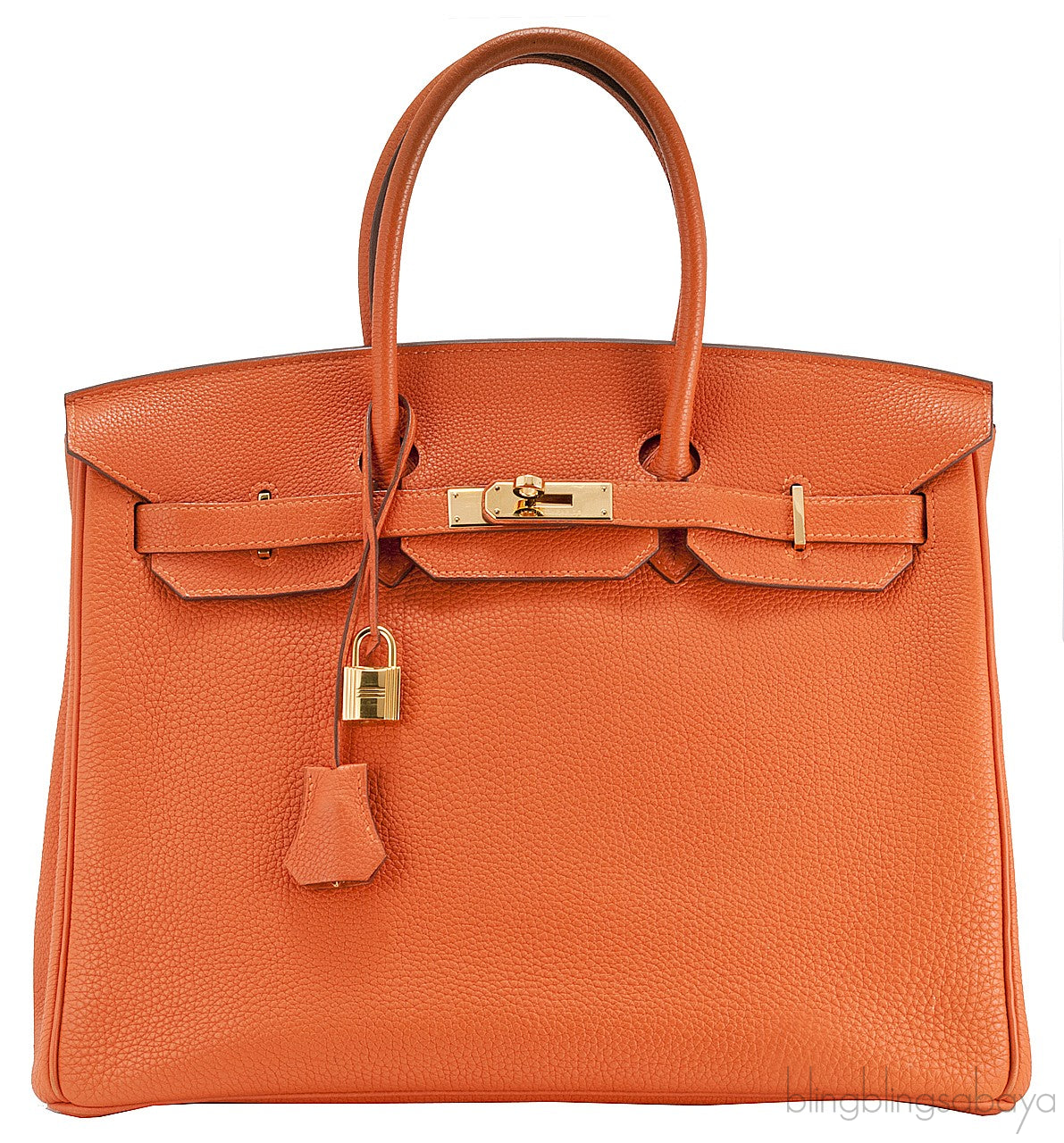 Birkin 35 Orange Togo GHW