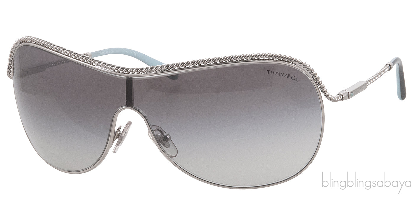 Tiffany & Co. Silver TF3040-B Gradient Sunglasses