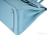 Birkin 30 Bleu Atol Togo PHW