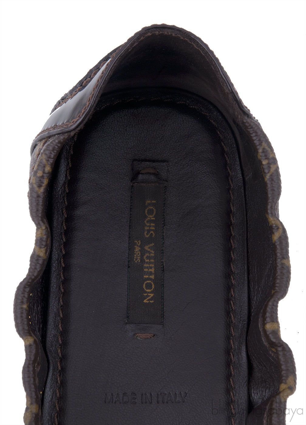 Brown Monogram Ballet Flat