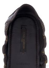 Brown Monogram Ballet Flat