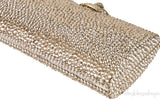 Gold Crystal Embellished Clutch