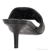 Black Leather 55 mm Revival Mule