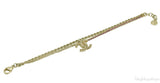 Double Chain CC Bracelet