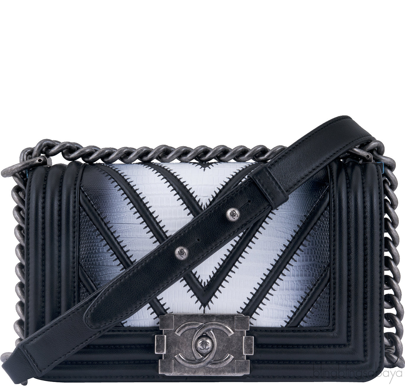 Small Lizard Boy Flap Bag*