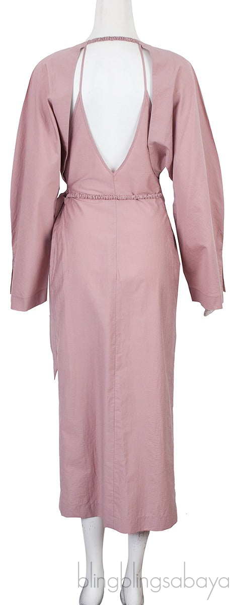 Canyon Open Back Wrap Dress