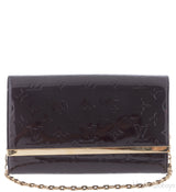 Ana Vernis Monogram Chain Clutch