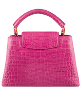Capucines Fuchsia Pink Crocodile BB
