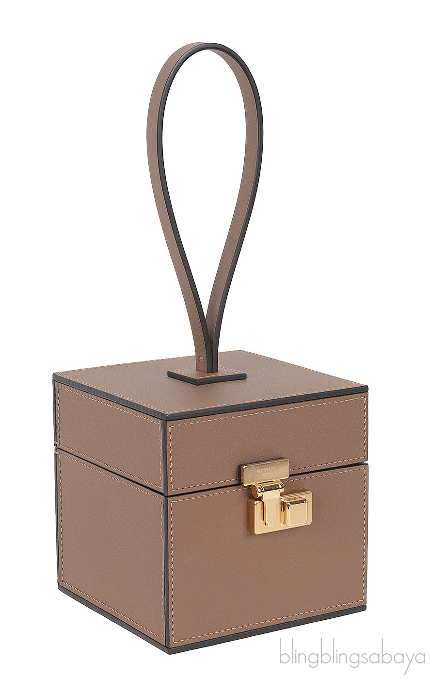 Mini Vanity Case Etoupe Clutch Bag