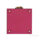Mini Vanity Case Fuchsia Clutch Bag
