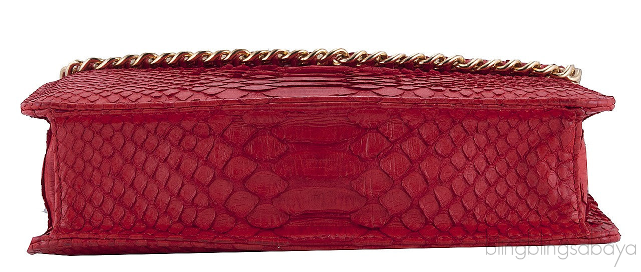 Red Python Clutch Grand