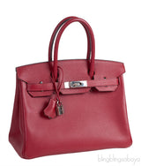Birkin 30 Rubis Epsom PHW