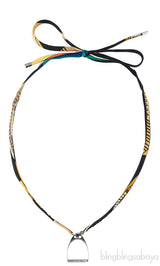 Multicolor Silk Necklace