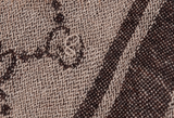 Gucci Fox Trimmed GG Patterned Stole