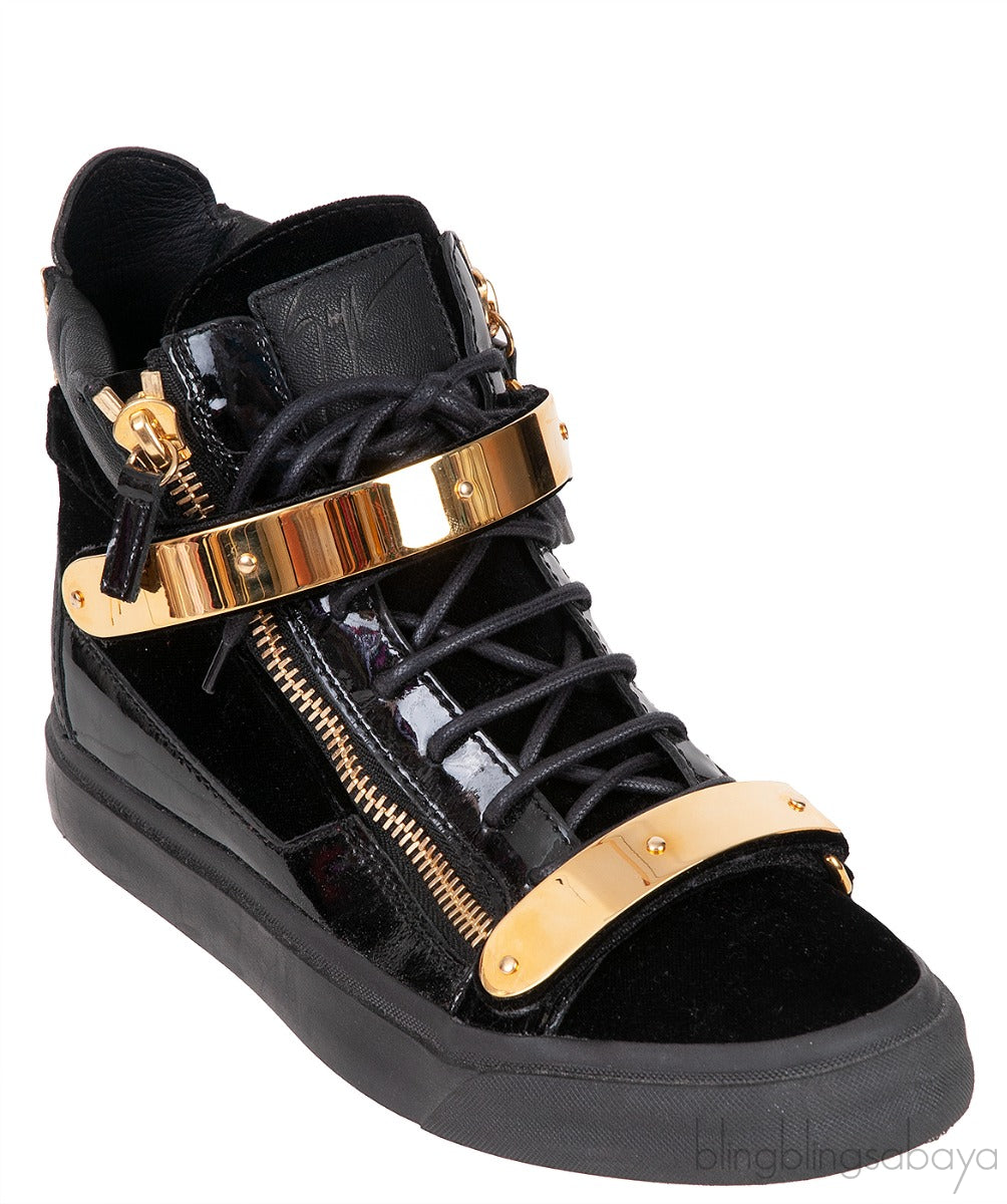 Black Coby High Cut Sneaker