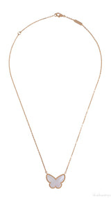 MOP Lucky Alhambra Butterfly Pendant