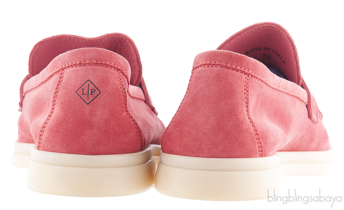 Summer Charms Walk Pinkish Red Loafers