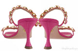 Off to Bali 75 Shell Emb Raffia Sandals