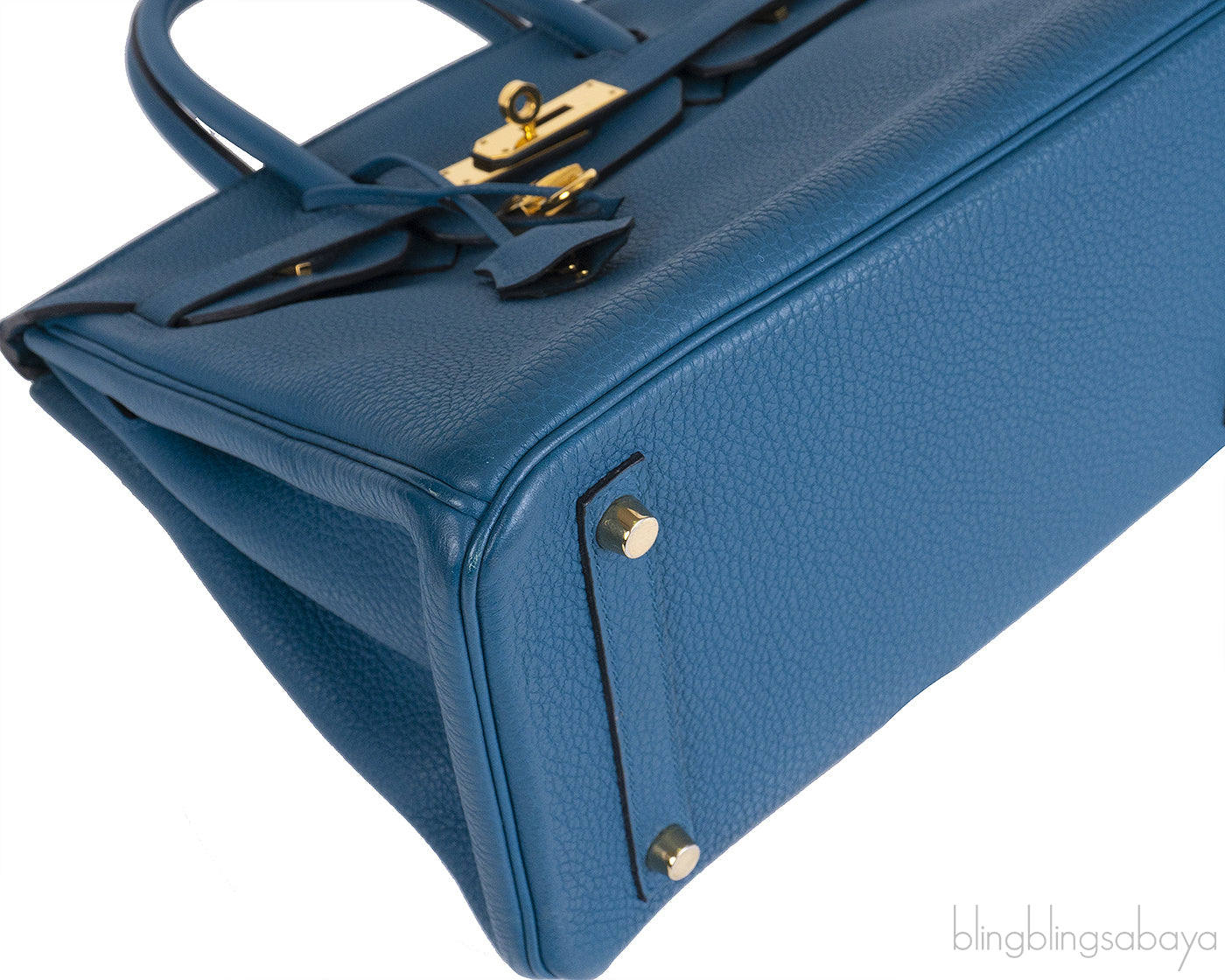 Hermes Birkin 30 Blue Cobalt Togo GHW