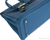 Hermes Birkin 30 Blue Cobalt Togo GHW