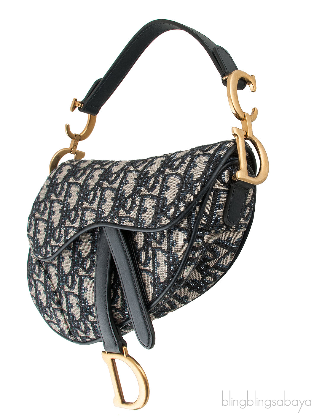 Oblique Saddle Mini Bag & Strap